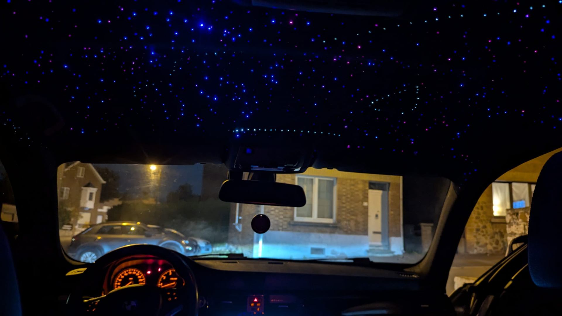 Ciel étoilé multicolore