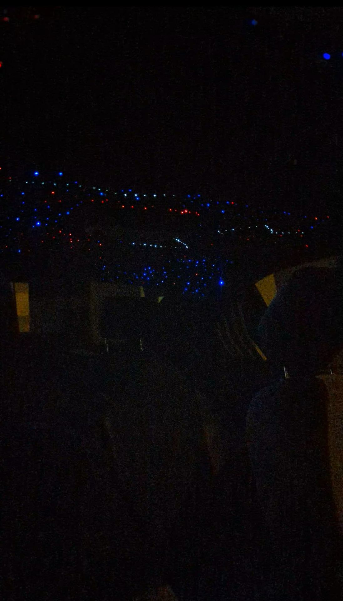 Ciel étoilé multicolore