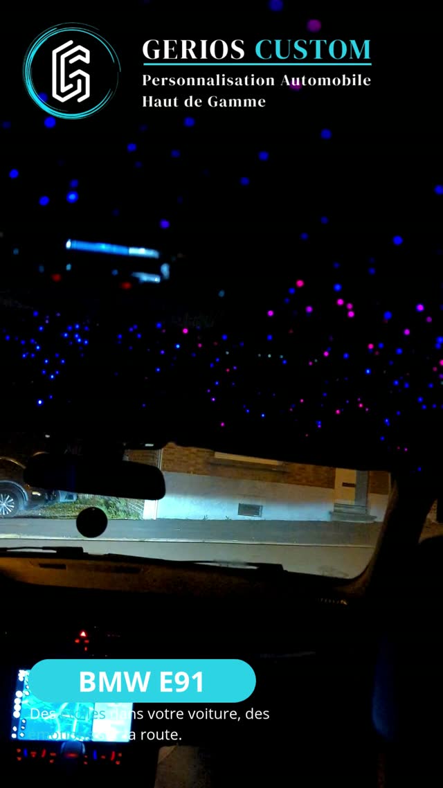 Étoiles filantes en mouvement